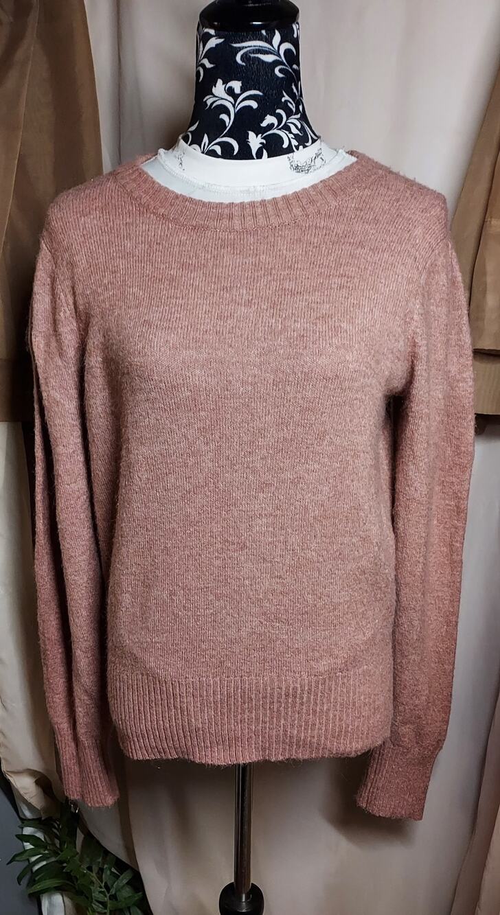 Forever 21 Juniors Pink Soft Fuzzy Sweater Size Large